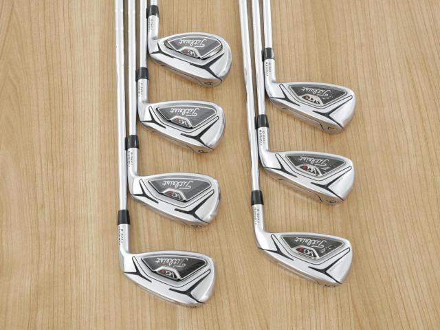 Iron set : Titleist : ชุดเหล็ก Titleist VG3 Type D Forged (รุ่นปี 2019 Japan Spec. ตีง่ายและไกลที่สุดของ Titleist) มีเหล็ก 5-Pw,Aw (7 ชิ้น) ก้านเหล็ก NS Pro 950 Flex S