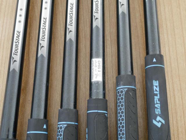 Iron set : Tourstage : ชุดเหล็ก Tourstage VIQ (Forged) มีเหล็ก 5-Pw (6 ชิ้น) ก้านกราไฟต์ Flex R