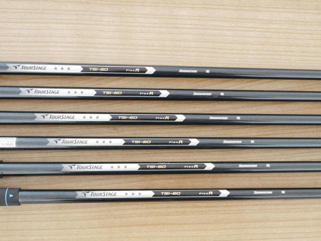 Iron set : Tourstage : ชุดเหล็ก Tourstage VIQ (Forged) มีเหล็ก 5-Pw (6 ชิ้น) ก้านกราไฟต์ Flex R