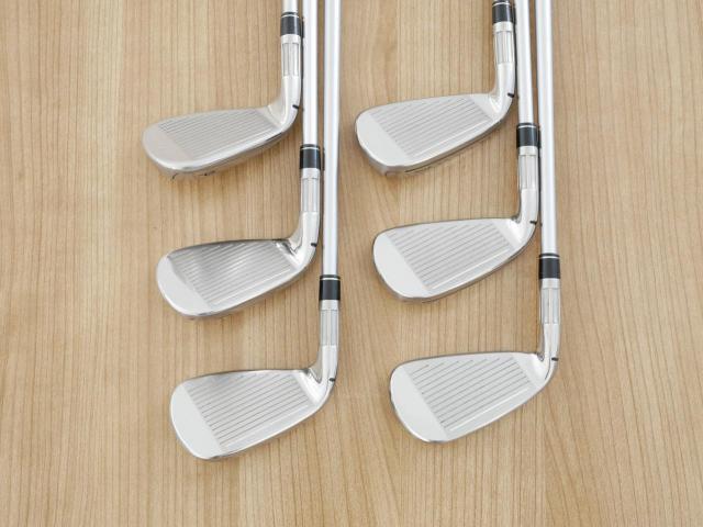 Iron set : Taylormade : ชุดเหล็ก Taylormade M6 (ออกปี 2019 Japan Spec) มีเหล็ก 5-Pw (6 ชิ้น) ก้านกราไฟต์ Mitsubishi FUBUKI TM6 Flex R