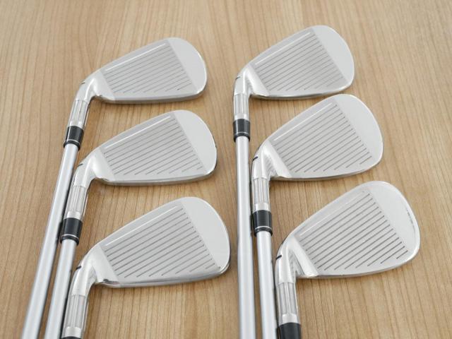 Iron set : Taylormade : ชุดเหล็ก Taylormade M6 (ออกปี 2019 Japan Spec) มีเหล็ก 5-Pw (6 ชิ้น) ก้านกราไฟต์ Mitsubishi FUBUKI TM6 Flex R