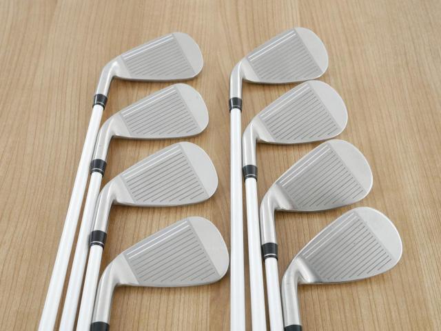 Iron set : Callaway : ชุดเหล็ก Callaway Big Bertha Beta (ใบใหญ่ ตีง่ายมาก) มีเหล็ก 5-Pw,Aw,Sw (8 ชิ้น) ก้านกราไฟต์ Fujikura Air Speeder Flex SR