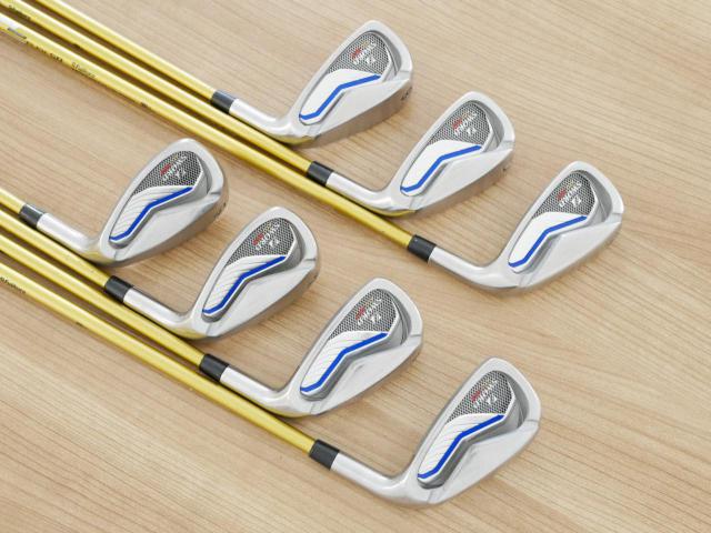 Iron set : Katana : ชุดเหล็ก Katana Sword ATC-589 (ตีง่าย ไกล) มีเหล็ก 6-Pw,Aw,Sw (7 ชิ้น) ก้าน Speeder 589 Flex SR