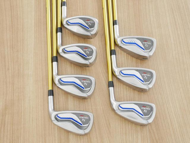 Iron set : Katana : ชุดเหล็ก Katana Sword ATC-589 (ตีง่าย ไกล) มีเหล็ก 6-Pw,Aw,Sw (7 ชิ้น) ก้าน Speeder 589 Flex SR