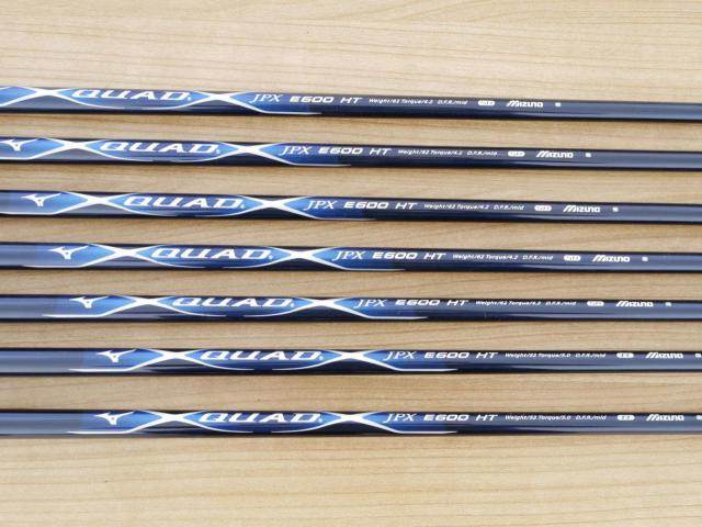 Iron set : Mizuno : ชุดเหล็ก Mizuno JPX E600 Ti-Face มีเหล็ก 5-Pw,Aw (7 ชิ้น) ก้านกราไฟต์