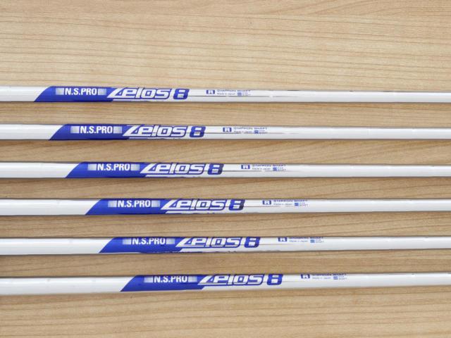 Iron set : Yamaha : ชุดเหล็ก Yamaha Inpres UD+2 (ออกปี 2019 ตีไกลที่สุด ไกลกว่าเหล็กทั่วไป 2 เบอร์ หน้าเด้ง COR 0.822) มีเหล็ก 7-Pw,Aw,As (6 ชิ้น) ก้านเหล็ก NS Pro Zelos 8 Flex R