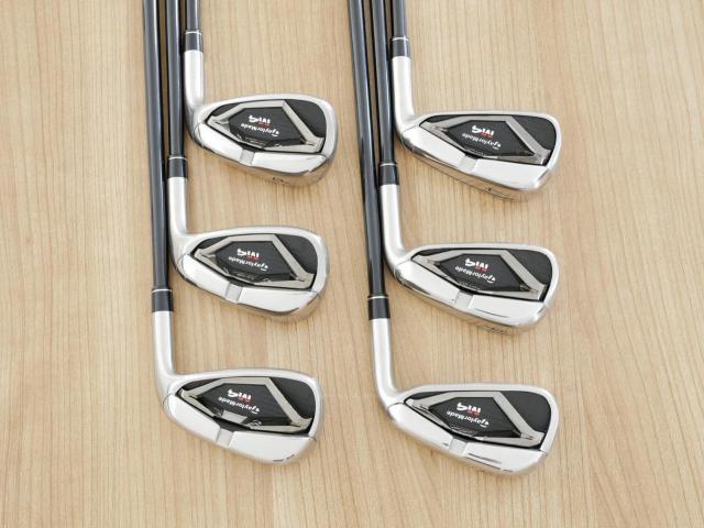 Iron set : Taylormade : ชุดเหล็ก Taylormade M4 (รุ่นปี 2021) มีเหล็ก 5-Pw (6 ชิ้น) ก้านกราไฟต์ Fujikura Flex S