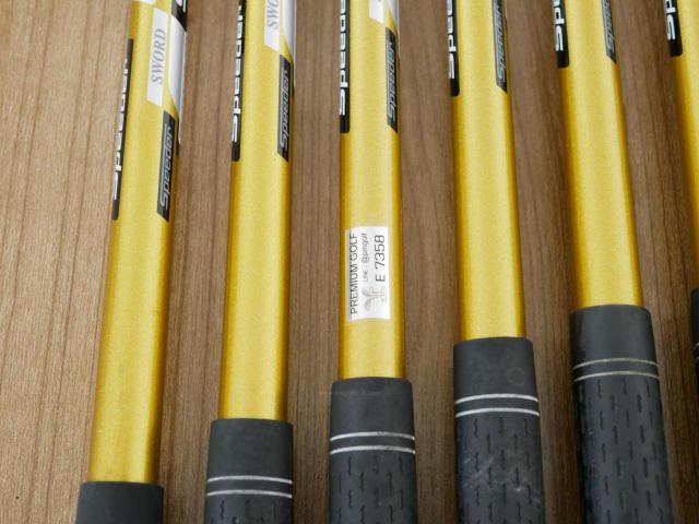 Iron set : Katana : ชุดเหล็ก Katana Sword ATC-589a (หน้าเด้ง) มีเหล็ก 6-Pw,Aw,Sw (7 ชิ้น) ก้านกราไฟต์ Fujikura Speeder 589 Flex R