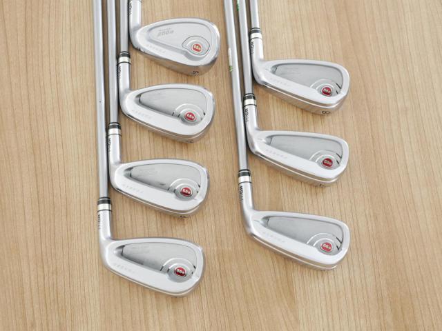 Iron set : PRGR : ชุดเหล็กกระเทย PRGR Egg PF Forged (รุ่นปี 2019 ตีง่ายและไกลมากๆ โกงสุดๆ) มีเหล็ก 6-Pw,Aw,As (7 ชิ้น) ก้านกราไฟต์ M-37 Flex R