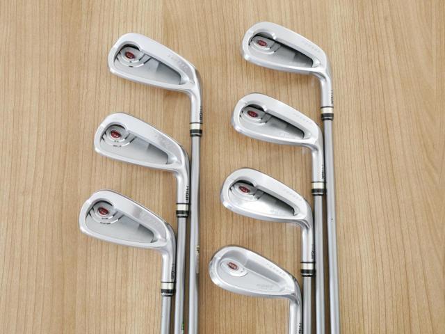 Iron set : PRGR : ชุดเหล็กกระเทย PRGR Egg PF Forged (รุ่นปี 2019 ตีง่ายและไกลมากๆ โกงสุดๆ) มีเหล็ก 6-Pw,Aw,As (7 ชิ้น) ก้านกราไฟต์ M-37 Flex R