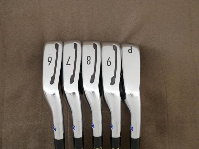 Iron set : Taylormade : ชุดเหล็ก Taylormade Gloire F Forged (รุ่นท๊อปสุด Japan Spec.) มีเหล็ก 6-Pw (5 ชิ้น) ก้านเหล็ก NS Pro 930 Flex S