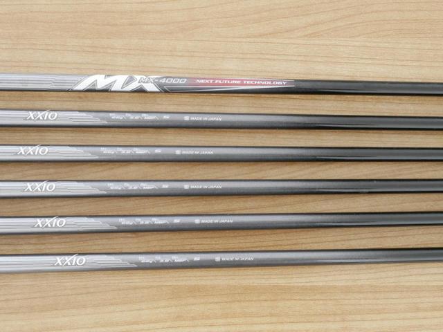 Iron set : XXIO : ชุดเหล็ก XXIO Forged 4 มีเหล็ก 5-Pw (6 ชิ้น) ก้านกราไฟต์ MX-4000 Flex S