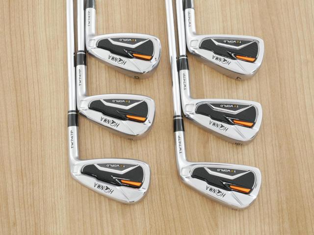 Iron set : Honma : ชุดเหล็ก Honma Tour World TW747P (ออกปี 2019) มีเหล็ก 5-10 (6 ชิ้น) ก้านเหล็ก NS Pro 950 Flex S