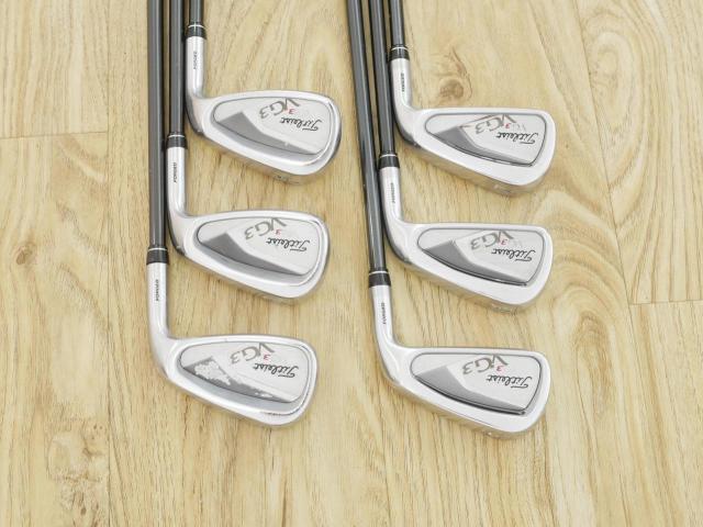 Iron set : Titleist : ชุดเหล็ก Titleist VG3 Forged (Japan Spec.) มีเหล็ก 5-Pw (6 ชิ้น) ก้านกราไฟต์ Fujikura Motore 6.0i Flex R