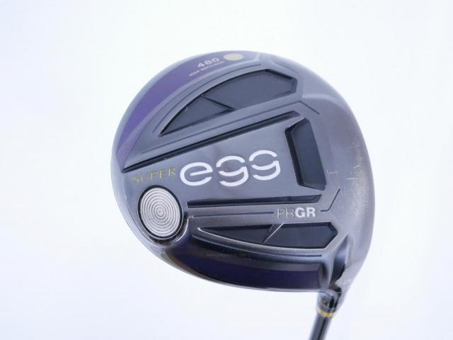 Driver : PRGR : ไดรเวอร์ PRGR Super EGG 480cc. (ปี 2021 หน้าเด้งเกินกฏ ตีไกลมาก) Loft 10.5 Flex R (M-37)