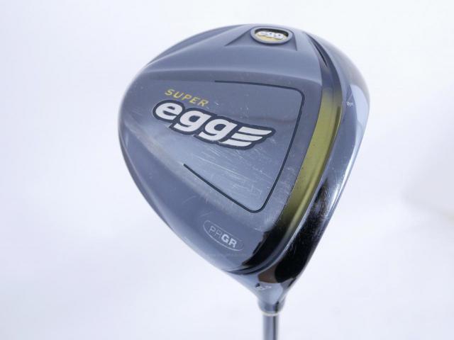 Driver : PRGR : ไดรเวอร์ PRGR Super EGG (ปี 2019 หน้าเด้งเกินกฏ COR 0.86) Loft 10.5 ก้าน M-37 Flex R