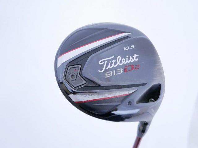 Driver : Titleist : ไดรเวอร์ Titleist 913D2 Loft 10.5 ก้าน Mitsubishi BASSARA 50 Hi Flex R