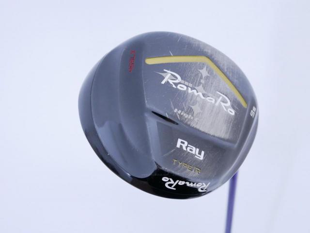 Driver : Romaro : ไดรเวอร์ Romaro Ray Type R High COR (หน้าเด้งเกินกฏ ไกลมาก หายากมาก) Loft 9.5 ก้าน UST Mamiya ATTAS G7 Flex S