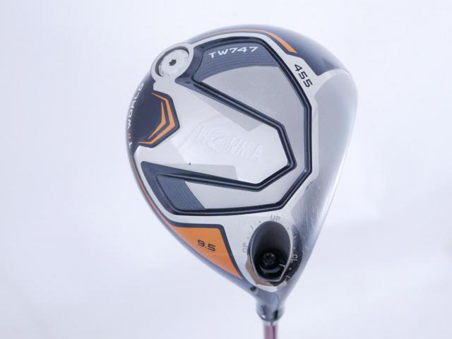 Driver : Honma : ไดรเวอร์ Honma Tour World TW747 455 (ออกปี 2019) Loft 9.5 ก้าน Honma Vizard EX-C55 Flex R