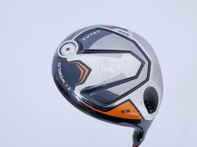 Driver : Honma : ไดรเวอร์ Honma Tour World TW747 455 (ออกปี 2019) Loft 9.5 ก้าน Honma Vizard EX-C55 Flex R