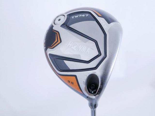 Driver : Honma : ไดรเวอร์ Honma Tour World TW747 455 (ออกปี 2019) Loft 9.5 ก้าน Honma Vizard 50 Flex S