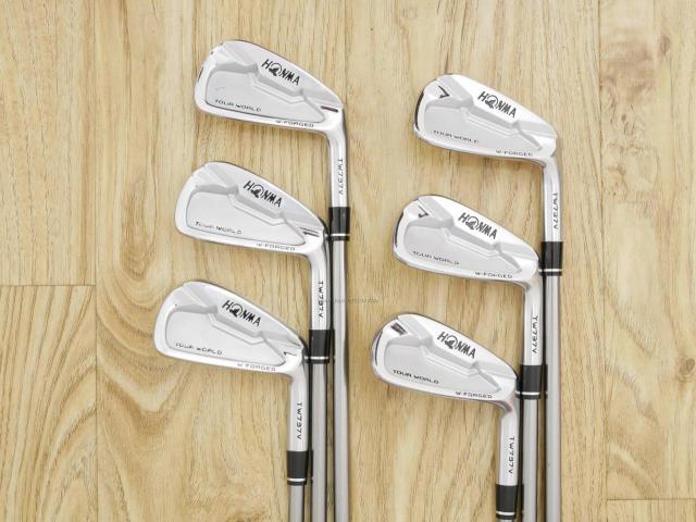 Iron set : Honma : ชุดเหล็ก Honma Tour World TW737v Forged (ออกปี 2017) มีเหล็ก 5-10 (6 ชิ้น) ก้านกราไฟต์ Honma VIZARD IB95 Flex S