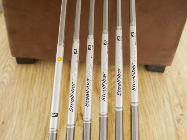 Iron set : Miura : ชุดเหล็ก Miura PI-401 (ออกปี 2021 นุ่ม ง่าย ระยะดี) มีเหล็ก 5-Pw (6 ชิ้น) ก้าน Steelfiber i70 Flex R