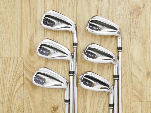 Iron set : Callaway : ชุดเหล็ก Callaway Big Bertha Beta (ปี 2018) มีเหล็ก 6-Pw,Aw (6 ชิ้น) ก้านเหล็ก NS Pro 950 Flex S