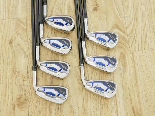 Iron set : Kasco : ชุดเหล็ก Kasco DIMPALS G7 (ใบใหญ่) มีเหล็ก 5-Pw,Sw (7 ชิ้น) ก้านกราไฟต์ Flex R