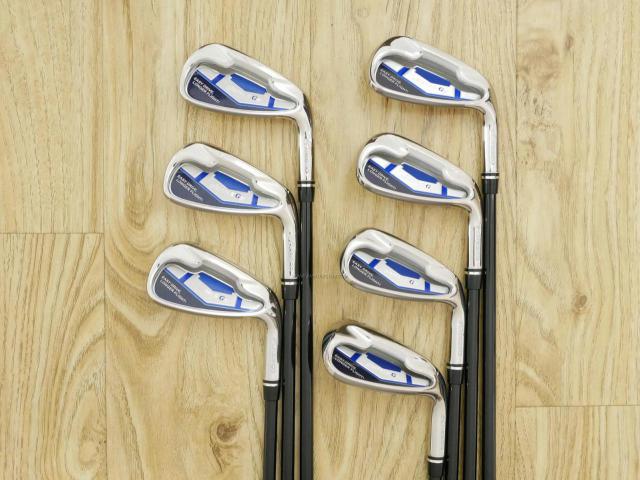 Iron set : Kasco : ชุดเหล็ก Kasco DIMPALS G7 (ใบใหญ่) มีเหล็ก 5-Pw,Sw (7 ชิ้น) ก้านกราไฟต์ Flex R