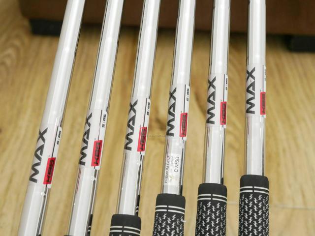 Iron set : Taylormade : ชุดเหล็ก Taylormade SIM MAX (ออกปี 2020 Japan Spec.) มีเหล็ก 5-Pw (6 ชิ้น) ก้านเหล็ก KBS Max 85 Flex S