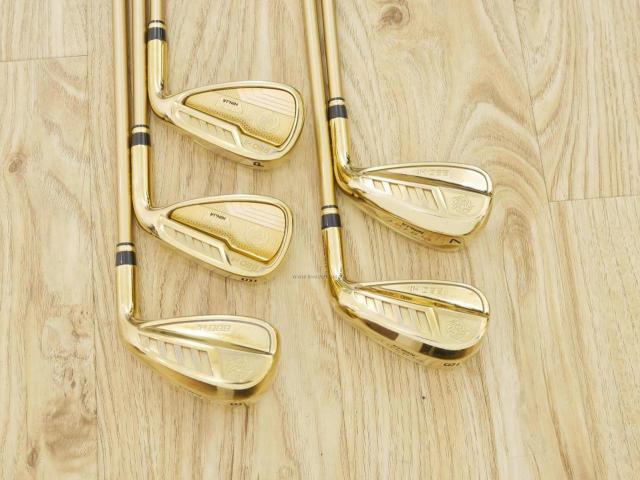 Iron set : Katana : ชุดเหล็ก Katana Voltio NINJA 880Hi Gold (รุ่นท็อปสุด ปี 2018 ตีง่าย ไกล สวยมากๆ) มีเหล็ก 6-Pw (5 ชิ้น) ก้านกราไฟต์ Fujikura Speeder 361 Flex R