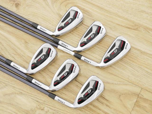 Iron set : Ping : ชุดเหล็ก Ping G410 (รุ่นปี 2019 Japan Spec. ใบใหญ่ ง่าย ไกล) มีเหล็ก 5-Pw (6 ชิ้น) ก้านกราไฟต์ ALTA J CB Flex R