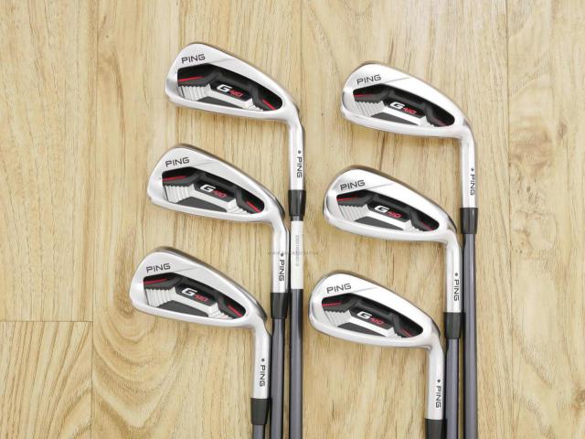 Iron set : Ping : ชุดเหล็ก Ping G410 (รุ่นปี 2019 Japan Spec. ใบใหญ่ ง่าย ไกล) มีเหล็ก 5-Pw (6 ชิ้น) ก้านกราไฟต์ ALTA J CB Flex R