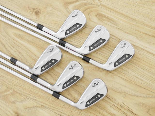 Iron set : Callaway : ชุดเหล็ก Callaway APEX Pro Forged (รุ่นล่าสุด ปี 2024) มีเหล็ก 5-Pw (6 ชิ้น) ก้านเหล็ก NS Pro Modus 115 Flex S