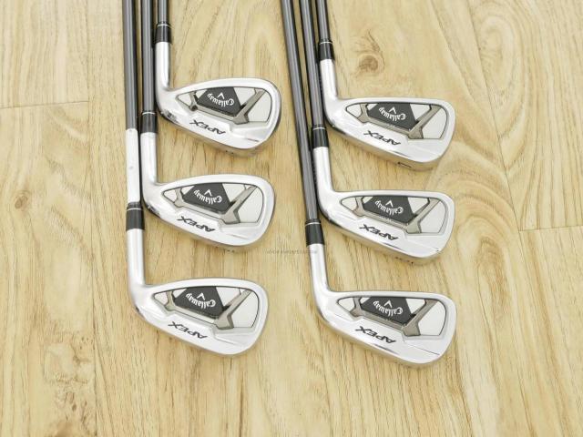 Iron set : Callaway : ชุดเหล็ก Callaway APEX Forged (รุ่นปี 2022) มีเหล็ก 5-Pw (6 ชิ้น) ก้านกราไฟต์ Mitsubishi Diamana 55 Flex R