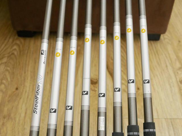 Iron set : Miura : ชุดเหล็ก Miura IC-601 (ตีง่าย ฟิลดี ระยะดี) มีเหล็ก 4-Pw (7 ชิ้น) ก้านเหล็ก Steelfiber i80 Flex R