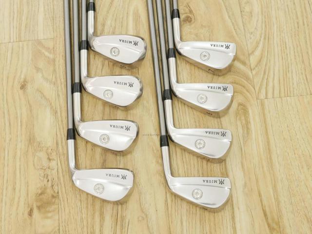 Iron set : Miura : ชุดเหล็ก Miura IC-601 (ตีง่าย ฟิลดี ระยะดี) มีเหล็ก 4-Pw (7 ชิ้น) ก้านเหล็ก Steelfiber i80 Flex R