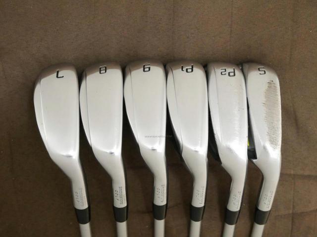 Iron set : Bridgestone : ชุดเหล็ก Bridgestone JGR Hybrid Forged (ตีไกลกว่าตัวอื่น 2 เบอร์) มีเหล็ก 7-P1,P2,Sw (6 ชิ้น) ก้านกราไฟต์ Fujikura Air Speeder (R)