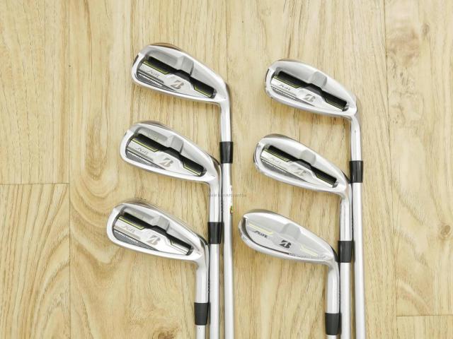 Iron set : Bridgestone : ชุดเหล็ก Bridgestone JGR Hybrid Forged (ตีไกลกว่าตัวอื่น 2 เบอร์) มีเหล็ก 7-P1,P2,Sw (6 ชิ้น) ก้านกราไฟต์ Fujikura Air Speeder (R)