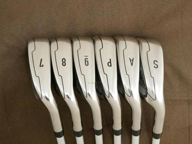 Lady club : All : ชุดเหล็ก Callaway Mavrik MAX (ออกปี 2020 ตีง่าย ไกลมากๆ) มีเหล็ก 7-Pw,Aw,Sw (6 ชิ้น) ก้านกราไฟต์ Mitsubishi Diamana 40 Flex L