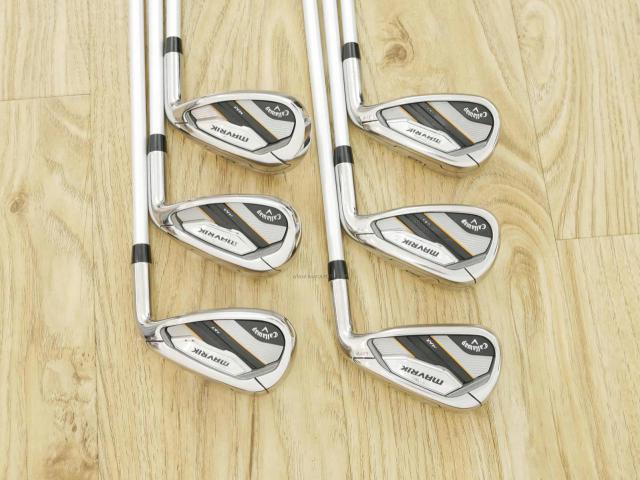 Lady club : All : ชุดเหล็ก Callaway Mavrik MAX (ออกปี 2020 ตีง่าย ไกลมากๆ) มีเหล็ก 7-Pw,Aw,Sw (6 ชิ้น) ก้านกราไฟต์ Mitsubishi Diamana 40 Flex L