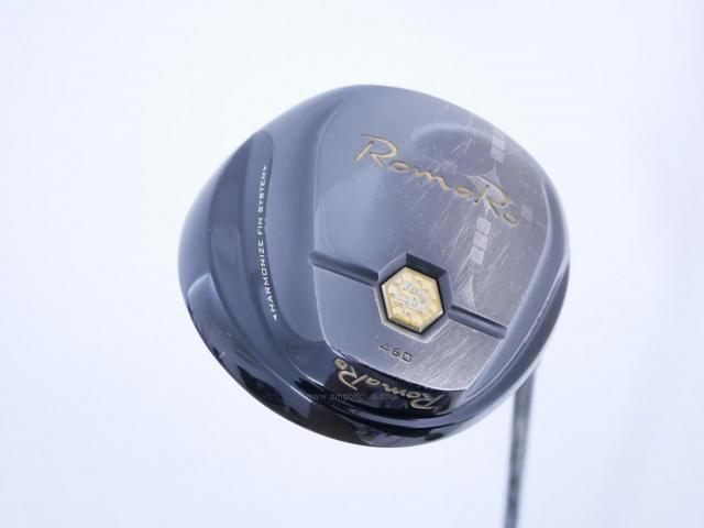 Driver : Romaro : ไดรเวอร์ Romaro RAY 460HX Gold (460cc. หน้าเด้งเกินกฏ) Loft 9.5 ก้าน Mitsubishi Bassara GG53 Flex S