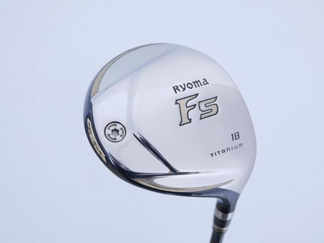 Fairway Wood : Other Brand : หัวไม้ 5 Ryoma F Titanium Special Tunning (ปี 2020 หน้าเด้งเกินกฏ ไกลมากๆ) Loft 18 ก้าน Tour AD RF2 Flex R