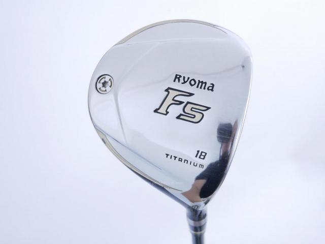 Fairway Wood : Other Brand : หัวไม้ 5 Ryoma F Titanium Special Tunning (ปี 2020 หน้าเด้งเกินกฏ ไกลมากๆ) Loft 18 ก้าน Tour AD RF2 Flex R