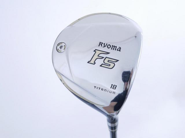 Fairway Wood : Other Brand : หัวไม้ 5 Ryoma F Titanium (รุ่นปี 2019 ไกลมากๆ) Loft 18 ก้าน Tour AD RF2 Flex S