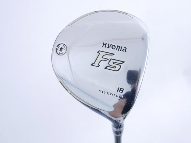 Fairway Wood : Other Brand : หัวไม้ 5 Ryoma F Titanium (รุ่นปี 2019 ไกลมากๆ) Loft 18 ก้าน Tour AD RF2 Flex R2