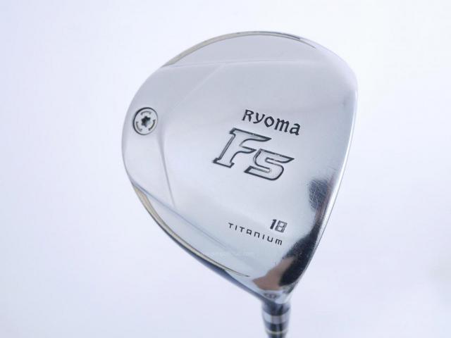 Fairway Wood : Other Brand : หัวไม้ 5 Ryoma F Titanium (รุ่นปี 2019 ไกลมากๆ) Loft 18 ก้าน Tour AD RF2 Flex R2