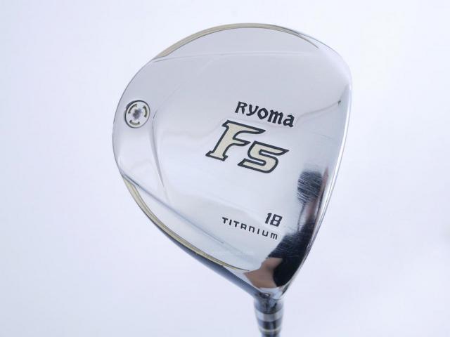 Fairway Wood : Other Brand : หัวไม้ 5 Ryoma F Titanium (รุ่นปี 2019 ไกลมากๆ) Loft 18 ก้าน Tour AD RF2 Flex R2