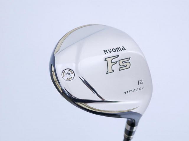 Fairway Wood : Other Brand : หัวไม้ 5 Ryoma F Titanium (รุ่นปี 2019 ไกลมากๆ) Loft 18 ก้าน Tour AD RF2 Flex R2